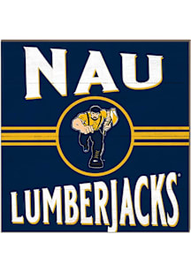 KH Sports Fan Northern Arizona Lumberjacks 10x10 Retro Sign - Blue