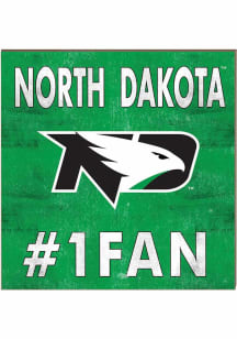 KH Sports Fan North Dakota Fighting Hawks 10x10 #1 Fan Sign