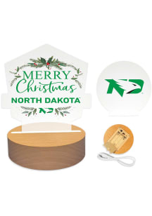 North Dakota Fighting Hawks Holiday Light Set Desk Accessory
