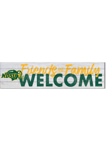 KH Sports Fan North Dakota State Bison 40x10 Welcome Sign
