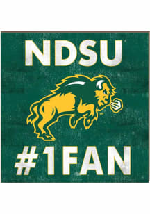 KH Sports Fan North Dakota State Bison 10x10 #1 Fan Sign