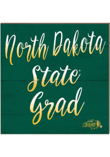 KH Sports Fan North Dakota State Bison 10x10 Grad Sign