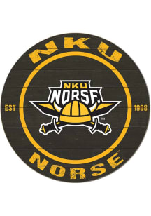 KH Sports Fan Northern Kentucky Norse 20x20 Colored Circle Sign