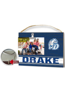 Drake Bulldogs Clip It Colored Logo Photo Picture Frame