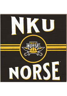 KH Sports Fan Northern Kentucky Norse 10x10 Retro Sign