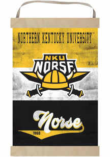 KH Sports Fan Northern Kentucky Norse Reversible Retro Banner Sign