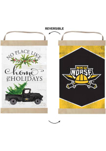 KH Sports Fan Northern Kentucky Norse Holiday Reversible Banner Sign