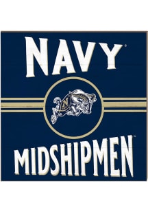 KH Sports Fan Navy Midshipmen 10x10 Retro Sign