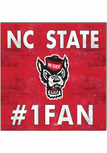 KH Sports Fan NC State Wolfpack 10x10 #1 Fan Sign