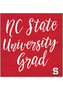KH Sports Fan NC State Wolfpack 10x10 Grad Sign