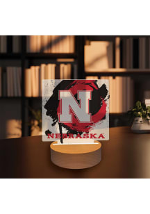 Nebraska Cornhuskers Paint Splash Light Desk Accessory