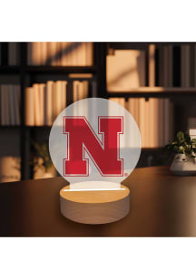 Nebraska Cornhuskers Logo Light Desk Accessory