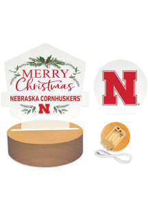Nebraska Cornhuskers Holiday Light Set Desk Accessory