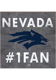 KH Sports Fan Nevada Wolf Pack 10x10 #1 Fan Sign