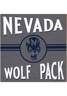 KH Sports Fan Nevada Wolf Pack 10x10 Retro Sign