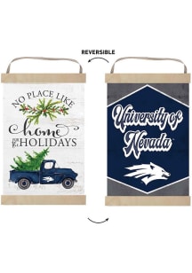 KH Sports Fan Nevada Wolf Pack Holiday Reversible Banner Sign