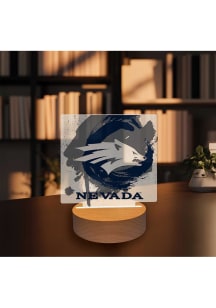 Nevada Wolf Pack Paint Splash Light Desk Accessory