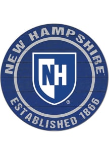 KH Sports Fan New Hampshire Wildcats 20x20 Colored Circle Sign