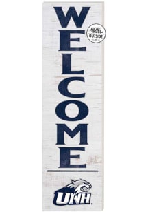 KH Sports Fan New Hampshire Wildcats 10x35 Welcome Sign
