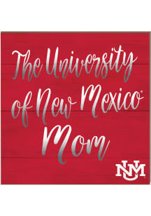 KH Sports Fan New Mexico Lobos 10x10 Mom Sign