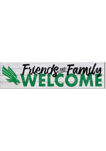 KH Sports Fan North Texas Mean Green 40x10 Welcome Sign