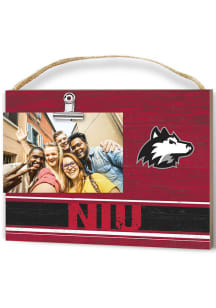 Northern Illinois Huskies Clip It Colored Logo Photo Picture Frame