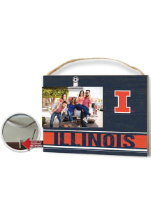 Illinois Fighting Illini Clip It Colored Logo Photo Picture Frame