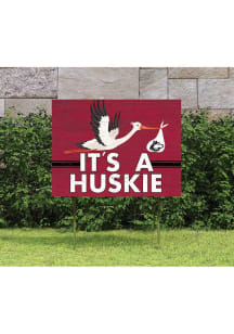 Northern Illinois Huskies 18x24 Stork Yard Sign