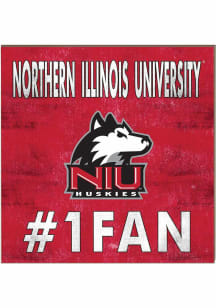 KH Sports Fan Northern Illinois Huskies 10x10 #1 Fan Sign