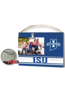 Indiana State Sycamores Clip It Colored Logo Photo Picture Frame