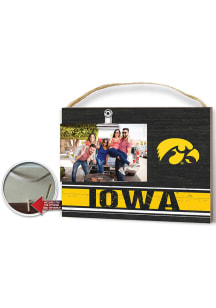 Iowa Hawkeyes Clip It Colored Logo Photo Picture Frame