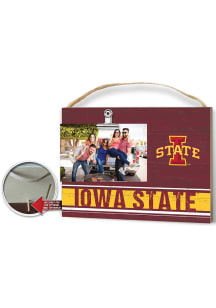 Iowa State Cyclones Clip It Colored Logo Photo Picture Frame