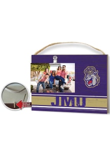 James Madison Dukes Clip It Colored Logo Photo Picture Frame