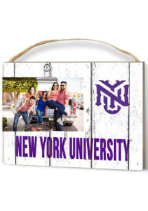 NYU Violets Clip It Frame Picture Frame