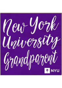 KH Sports Fan NYU Violets 10x10 Grandparents Sign