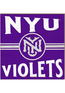 KH Sports Fan NYU Violets 10x10 Retro Sign