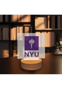 NYU Violets Paint Splash Light Desk Accessory