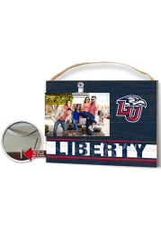 Liberty Flames Clip It Colored Logo Photo Picture Frame