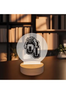 Oakland University Golden Grizzlies Logo Light Desk Accessory