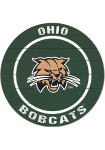 KH Sports Fan Ohio Bobcats 20x20 Colored Circle Sign