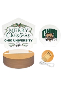 Ohio Bobcats Holiday Light Set Desk Accessory