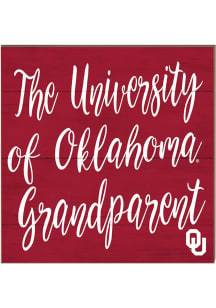 KH Sports Fan Oklahoma Sooners 10x10 Grandparents Sign