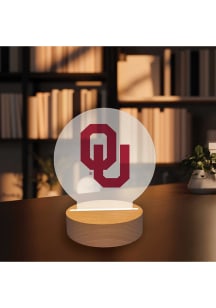 Oklahoma Sooners Logo Light Desk Accessory
