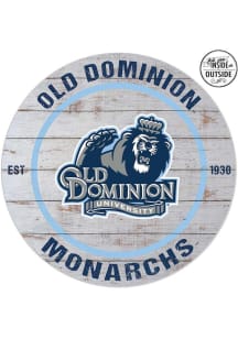 KH Sports Fan Old Dominion Monarchs 20x20 In Out Weathered Circle Sign