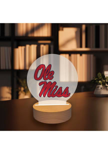 Ole Miss Rebels Logo Light Desk Accessory