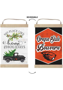 KH Sports Fan Oregon State Beavers Holiday Reversible Banner Sign