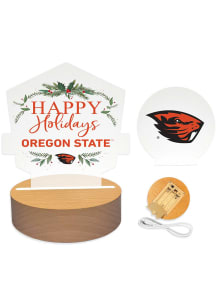 Oregon State Beavers Holiday Light Set Desk Accessory