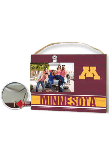 Minnesota Golden Gophers Clip It Colored Logo Photo Picture Frame