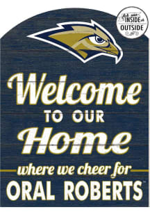 Jardine Oral Roberts Golden Eagles 16x22 Indoor Outdoor Marquee Sign - Navy Blue