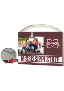 Mississippi State Bulldogs Clip It Colored Logo Photo Picture Frame